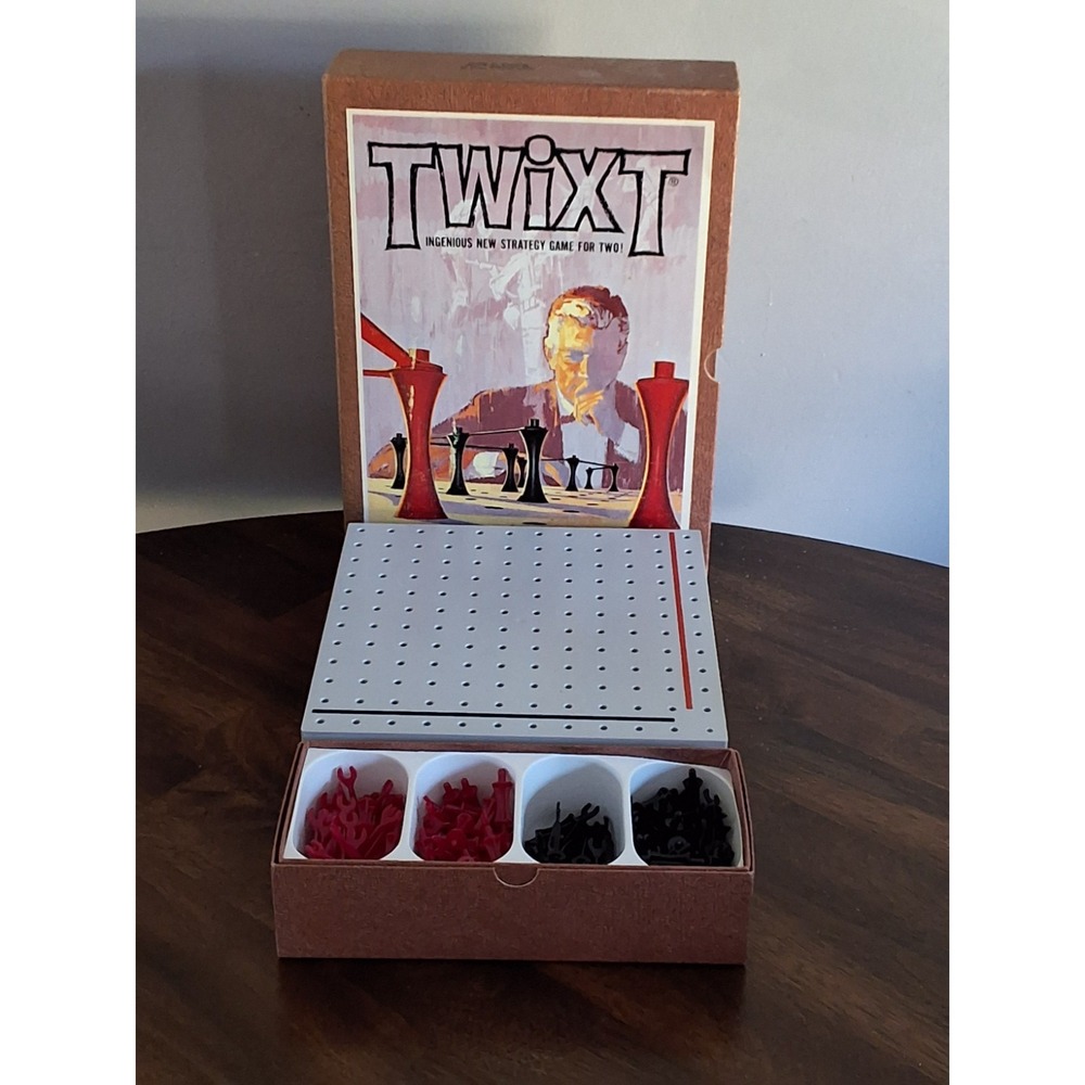 Vintage‎ 1962 Twixt Game by 3M Games, 2 Player, Ages 12+. GVC